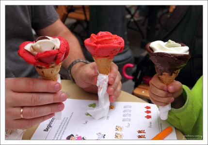 Мороженое из Gelarto Rosa.