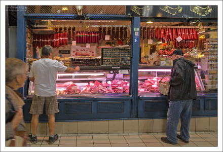 Колбасные ряды.