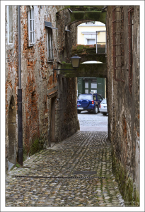 Старинный переход от Градской улицы к площади Slovenski trg.