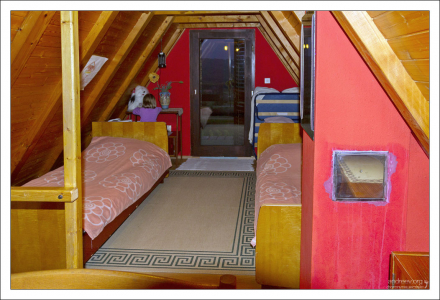 Спальня на втором этаже.