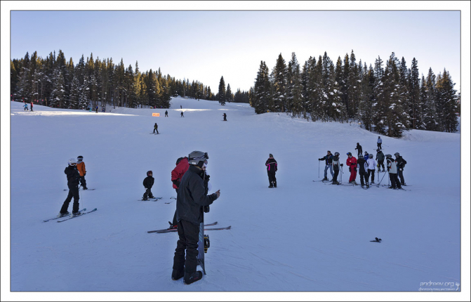 На курорте Copper Mountain около 140 спусков.
