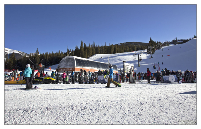 Высокоскоростной подъемник "Американский орел".