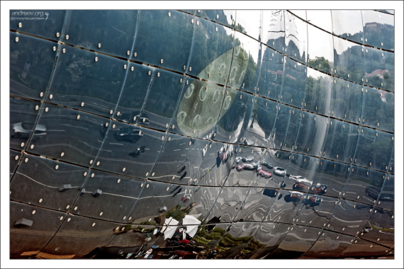 Медиа-фасад Кунстхауса.