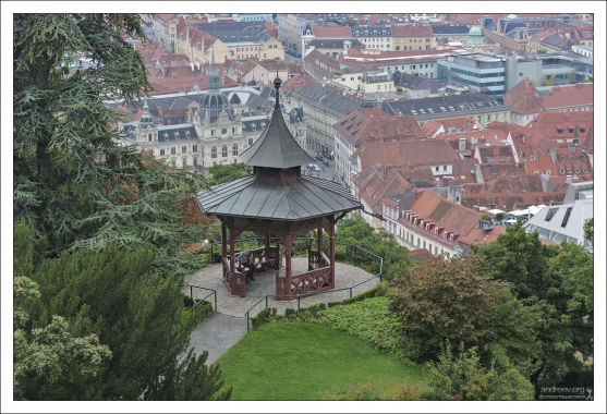 Замковая гора над Грацем.