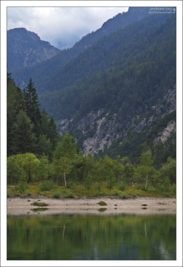 У северного въезда в Триглавский парк.