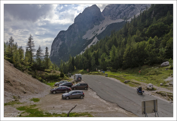 Перевал Vršič Pass (1600 метров).