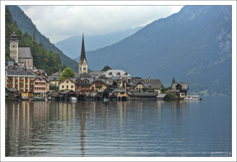 Халльштатт-открытка.