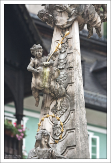 Детали обелиска Святой Троицы.