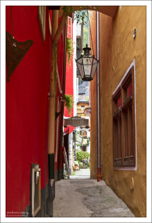 Переулок в Халльштатте.