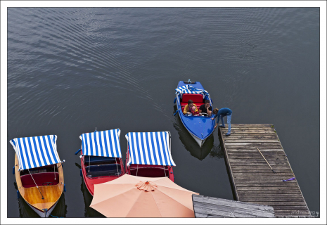 Перед прогулкой по озеру.