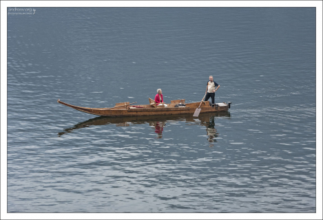 Лодки Fuhr boats перевозили тяжелые грузы (соль) по неглубокой воде.