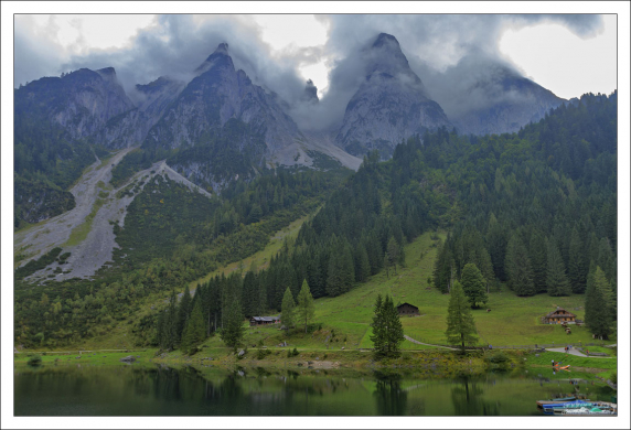 Горный хребет Gosaukamm.