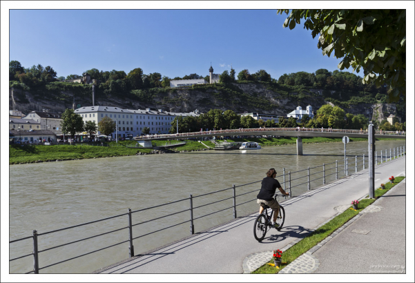 Восточный берег реки Зальцах.