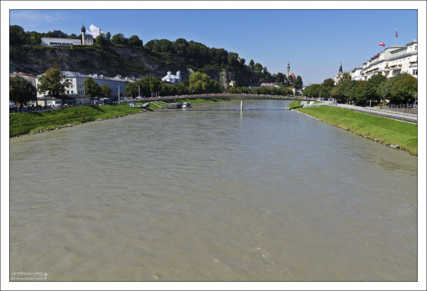 Зальцах - основная река австрийской земли Зальцбург.