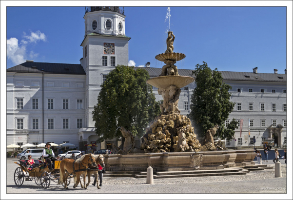 Площадь Резиденцплац.