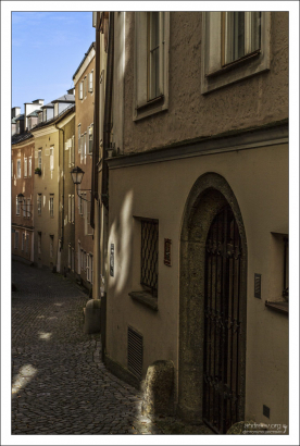 В закоулках старого Зальцбурга.