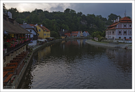 Вечерняя Влтава.