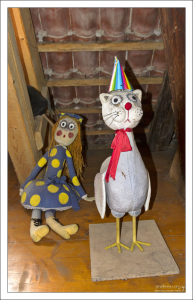 В музее марионеток.