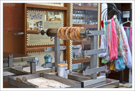 Трдельник на вертеле.