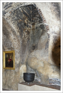 Дымоход на замковой кухне.