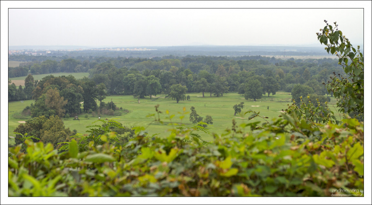 Замковые угодья над Влтавой.
