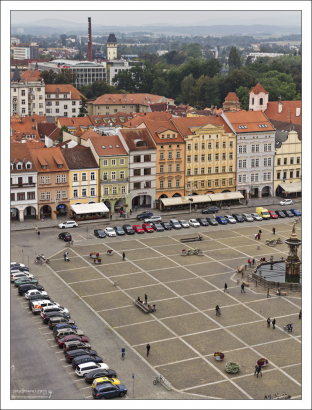 Площадь Оттокара представляет собой квадрат размером в 133 кв. м – это самая большая городская площадь в Центральной Европе.