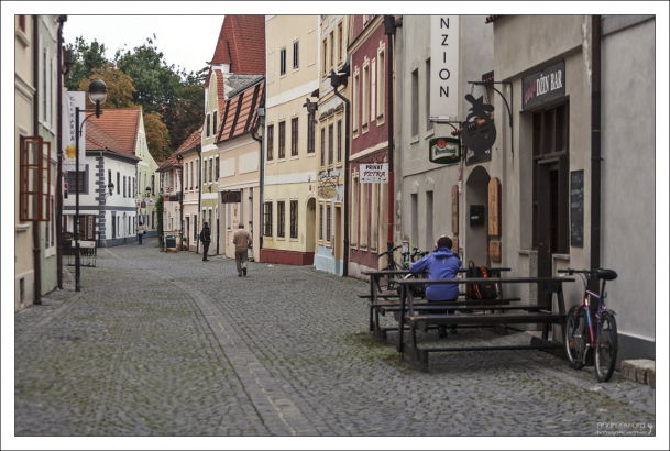 Улица Panská с домами в стиле барокко, 18-й век.