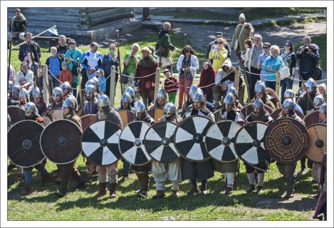 Формирование боевой шеренги.