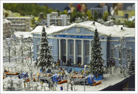 Новый Год в районном доме культуры.