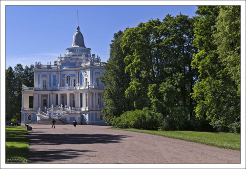 Павильон Катальной горки в Ораниенбауме.