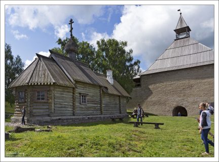 Церковь Димитрия Солунского — деревянная церковь на территории Староладожской крепости, использовалась как тёплая церковь для богослужения в зимний период.