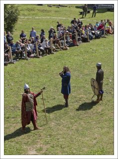 Мероприятие «Ладогафест» посвящено исторической реконструкции эпохи Викингов и Руси Изначальной.