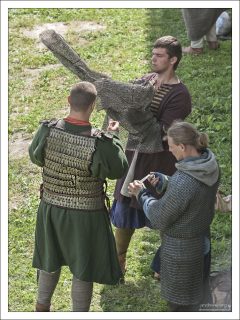 Подготовка к битве.