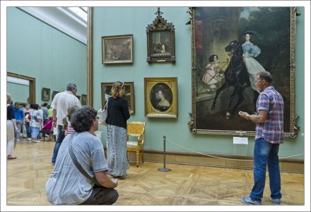 Карл Брюллов "Всадница" (1832).