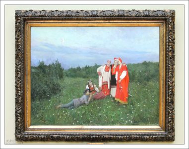 К. А. Коровин "Северная идиллия" (1892).