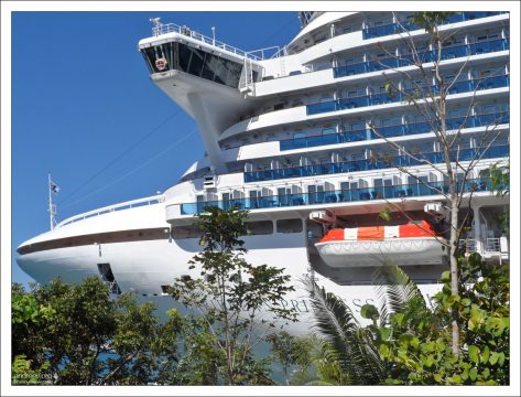 На судне 19 палуб.