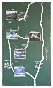 Схема археологических раскопок.