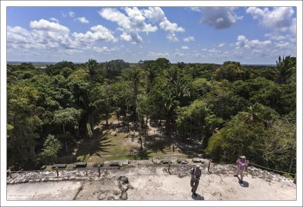 На вершине High Temple.