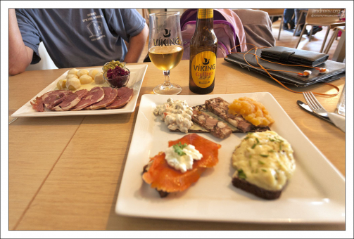 Набор исландских закусок.