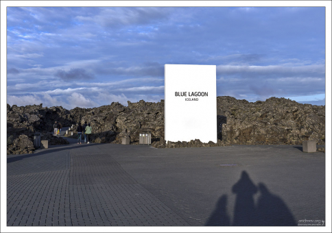 На входе в Голубую лагуну (Блауа-Лоунид).