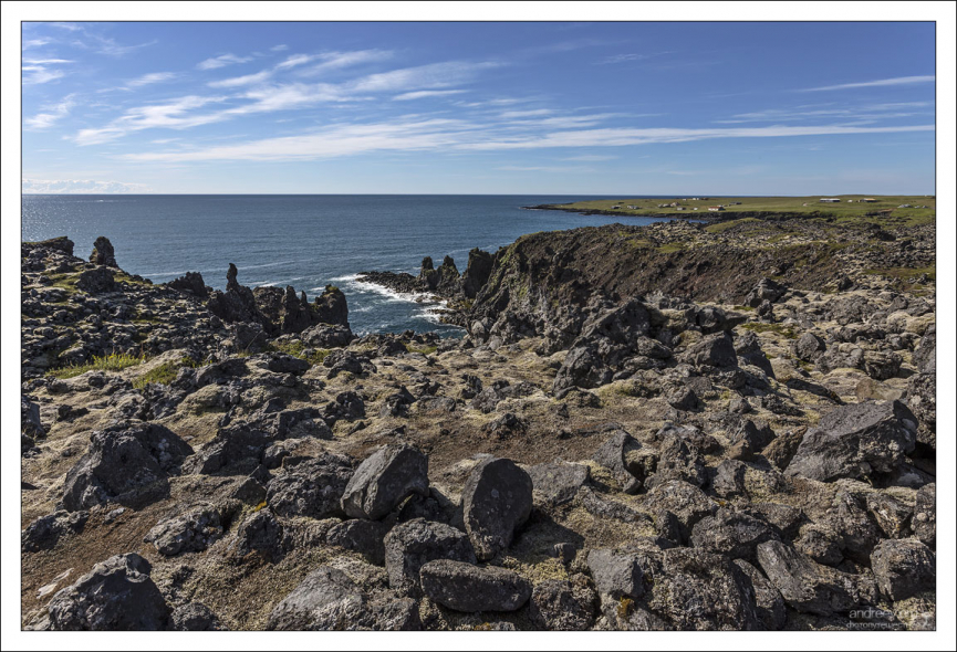 Площадка игры для троллей ;-) Пешеходная тропа в Arnarstapi.