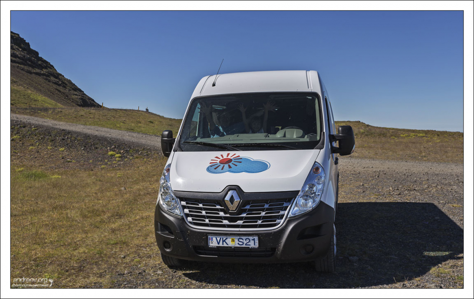 Дом-мобиль на полуострове Снайфедльснес.