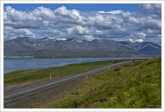 Главная дорога #1 в Исландии.