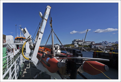 Лебедка на пароме.