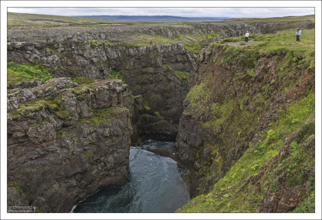 Лососевая река Víðidalsá.