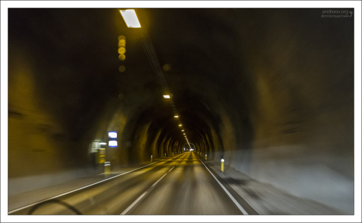 Туннель под полуостровом Трёдласкаги.