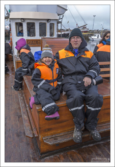 Начало круиза от компании “Gentle Giants”.