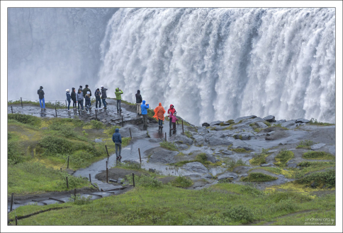 Dettifoss часто называют "Евпропейской Ниагарой".