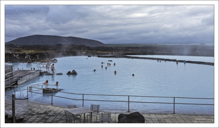 Термальные ванны озера Миватн.