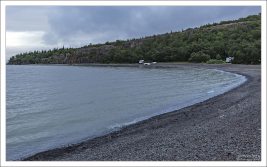 Залив Atlavik на востоке страны.